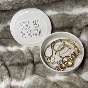 NEW Rae Dunn “you are beautiful” container